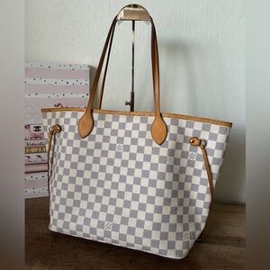 Louis Vuitton Damier Azure Neverfull MM